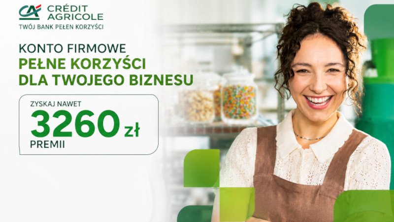 Konto Biznes z korzyściami do 3260 zł