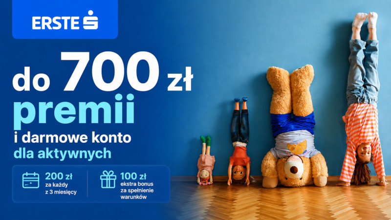 Konto Smart z premią 700 zł